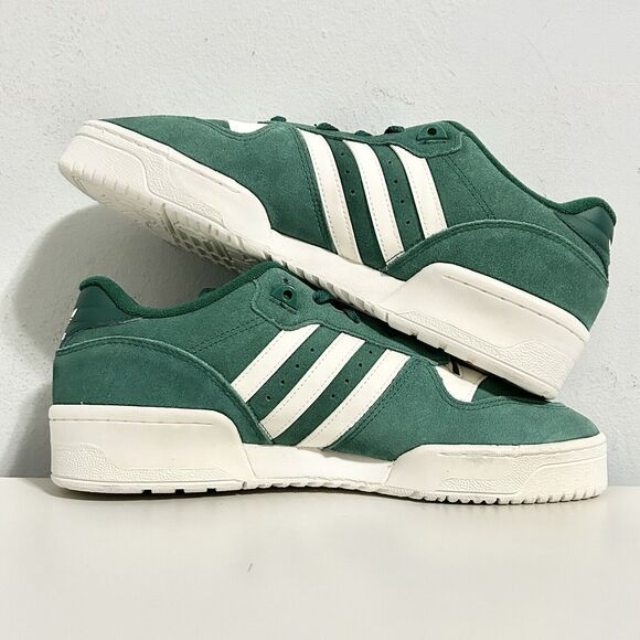 Adidas Rivalry Low “Collegiate Green” Men’s Size 10 Lifestyle Sneakers - Picture 6 of 9